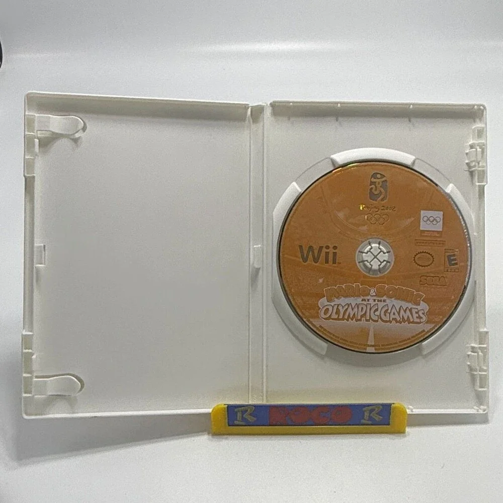 Mario & Sonic At The Olympic Games Beijing 2008 Wii Nintendo Wii, 2007 No Manual